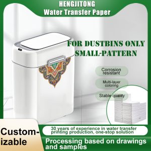 dustbin water decals