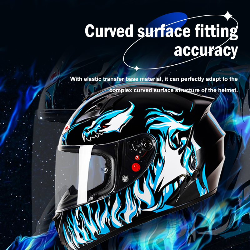 Helmet water sticker customization - Image 2