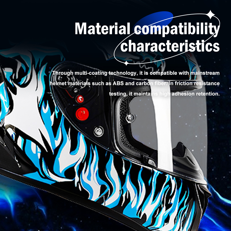 Helmet water sticker customization - Image 3