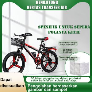 Kustomisasi stiker air sepeda