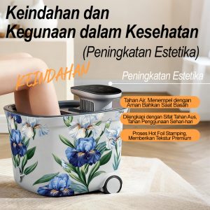 Stiker Transfer Air untuk Bak Rendam Kaki Perbedaan Produk DIY Tahan Air & Tahan UV, Jaminan Perekat Tepi yang Kuat