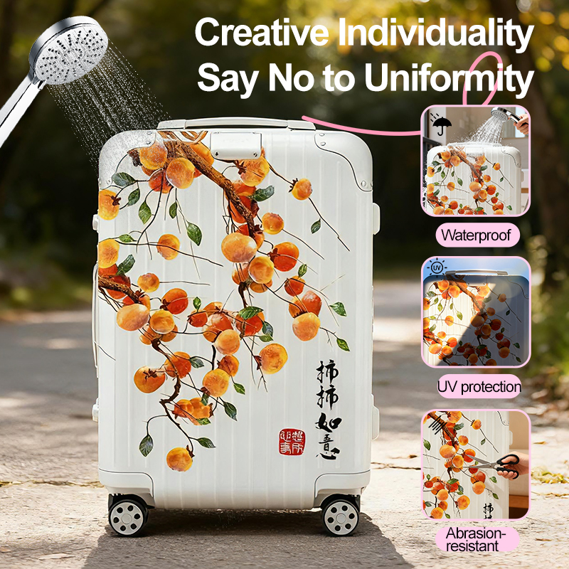 Luggage & Home Goods Water Transfer Decals Product Differentiation DIY Waterproof & Non-Peeling