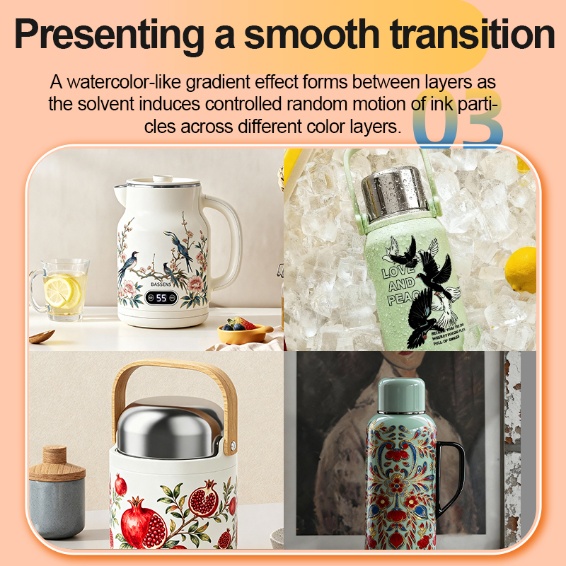 Thermos Homeware Water Transfer Decals Product Differentiation DIY Waterproof Non-Peeling - Image 4