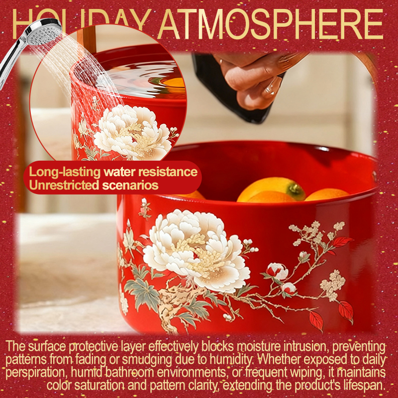 New Year Decorative Water Transfer Decals Product Differentiation DIY Waterproof UV-Resistant Non-Peeling - Image 4