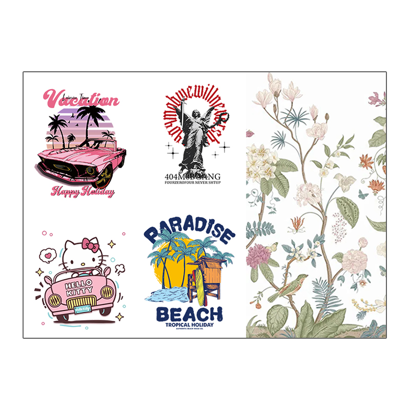 Luggage & Home Goods Water Transfer Decals Product Differentiation DIY Waterproof & Non-Peeling - Image 5